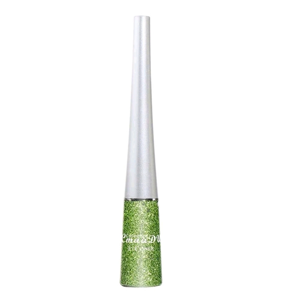💕$4 Bundled New Sparkling Lime Green Liquid Eyeliner - Picture 2 of 3